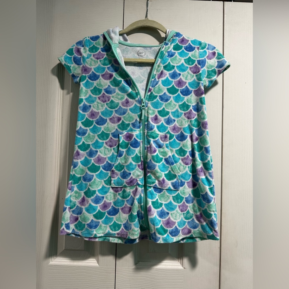 Hooded zip up towel robe & Anna wrap around towel